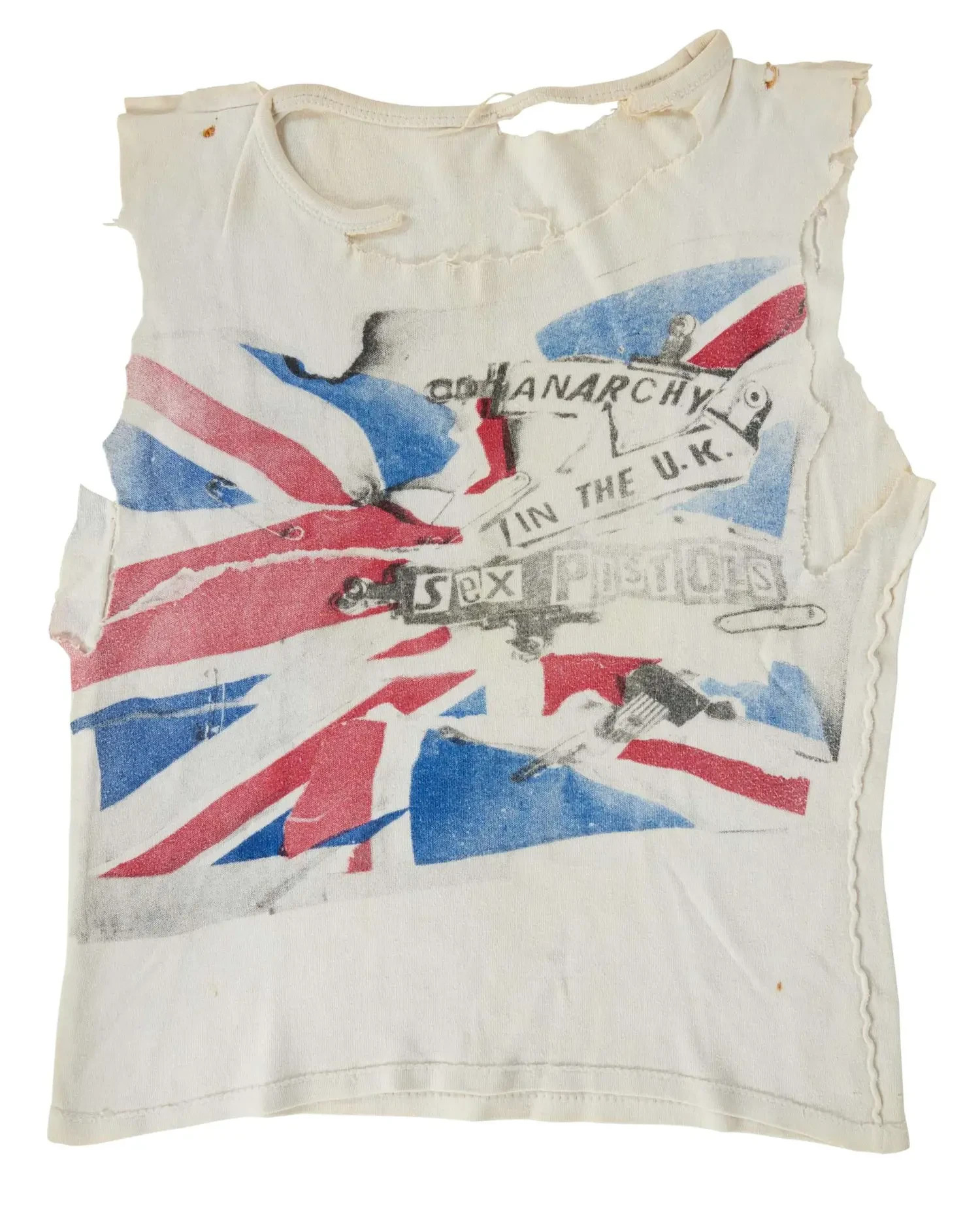 Sex Pistols – Paul Cook’s 1977 “Anarchy In The U.K.” T-shirt
